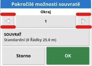 Pokročilé možnosti souvratě 2